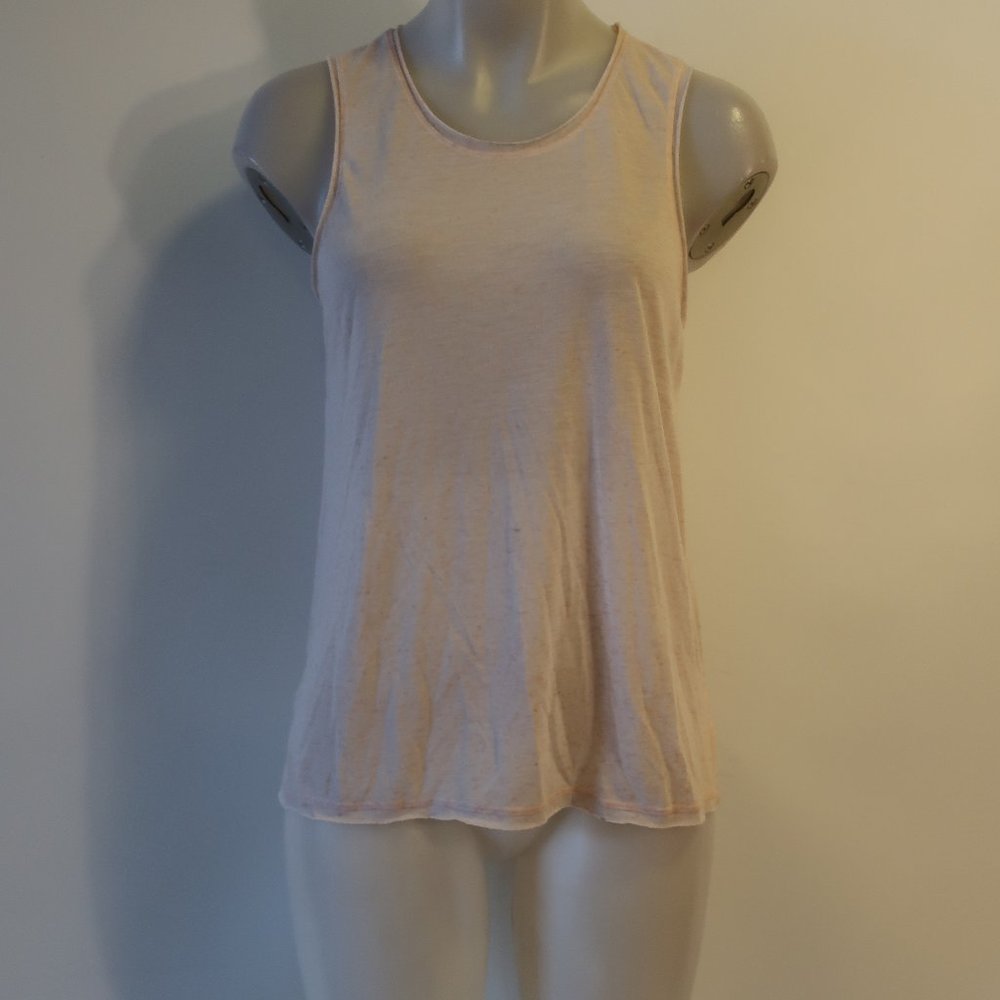 NWT Womens Rag & Bone Crystal Rose Pink Sleeveless Hollins Tank Top S *